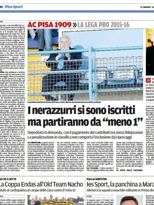 Un anno fa arrivava la penalizzazione 