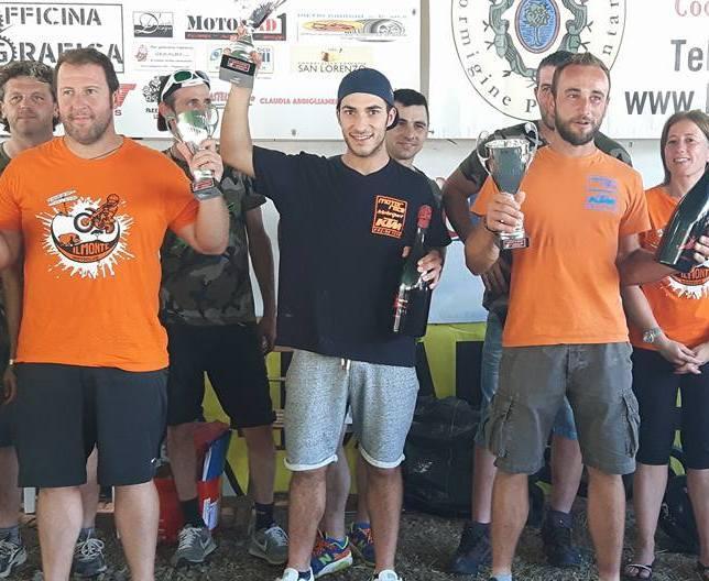 Marco Montelaghi precede Fabio Milani a Prignano 