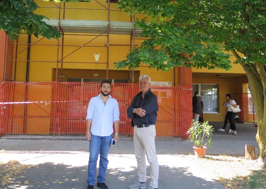 Capitini, lavori al tetto Stop alle infiltrazioni d’acqua nella scuola 