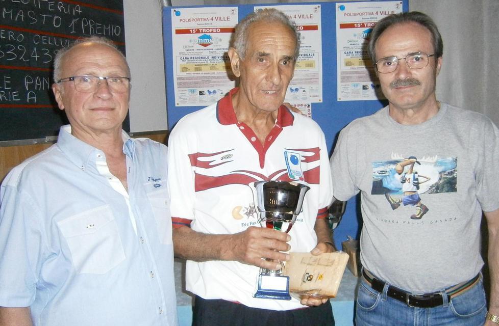Nerino Migliorini terzo nel Trofeo Emmeti