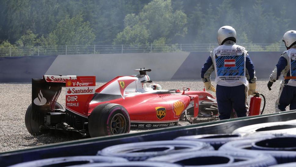 F1: super Mercedes anche in Austria Fuori pista di Vettel