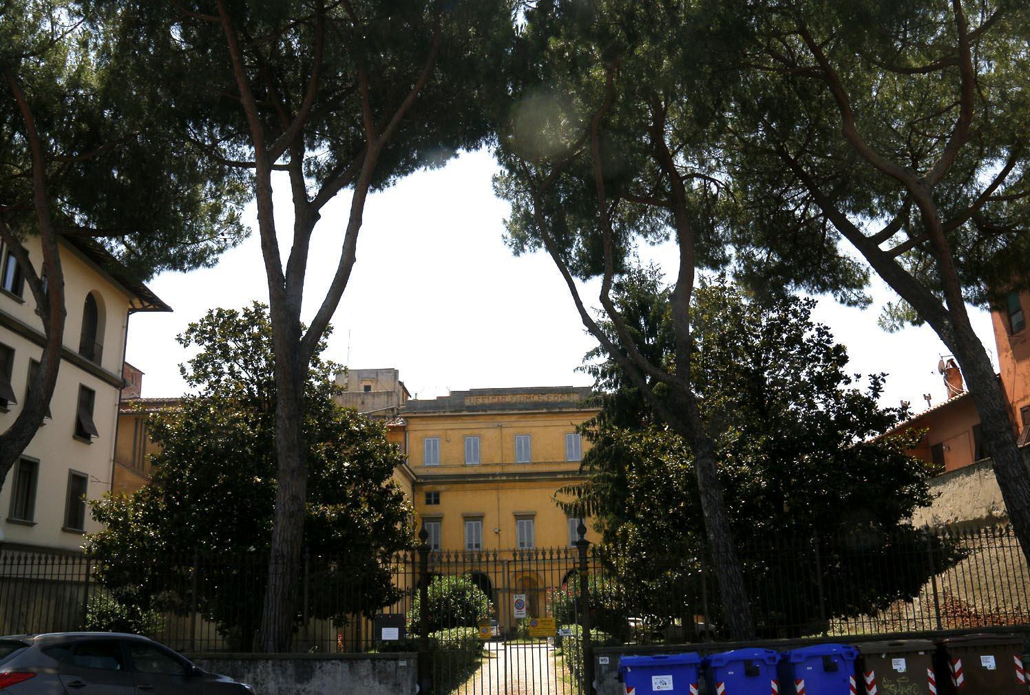Il giardino del Consorzio che sarà area di scavi