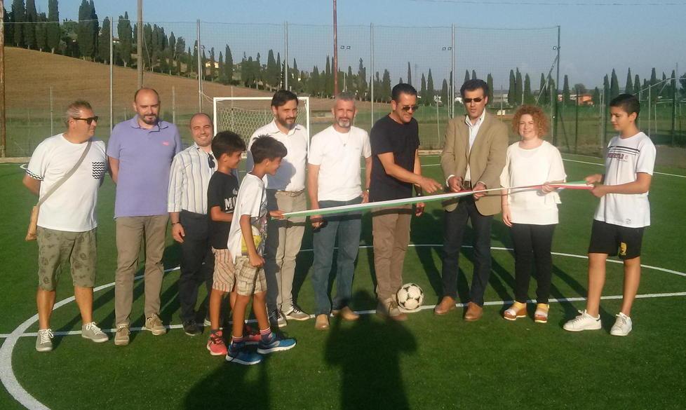 Ristrutturato il campo a 5 di Petroio