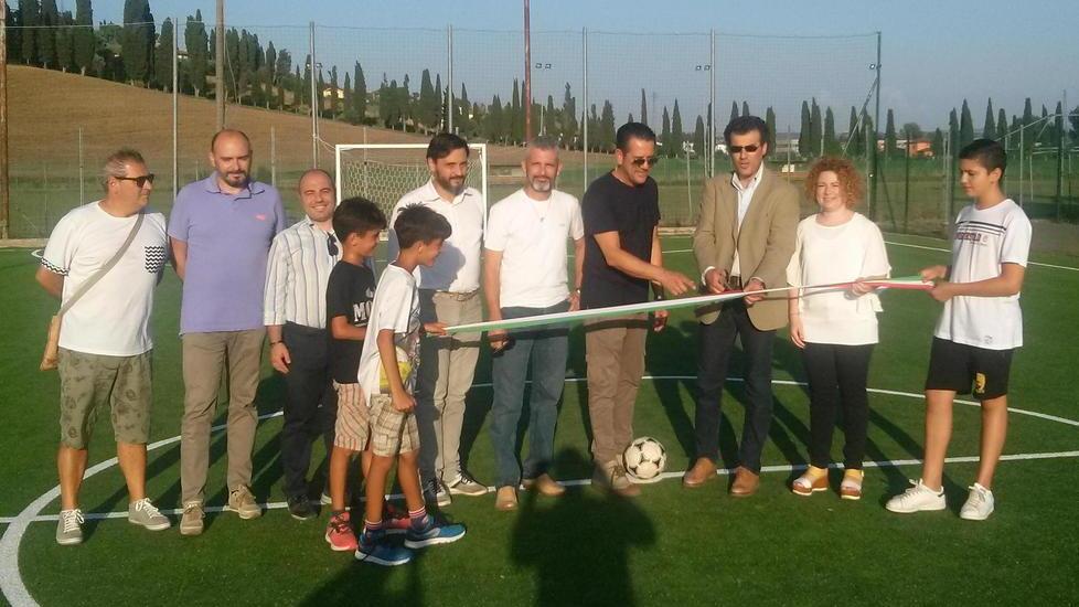 Ristrutturato il campo a 5 di Petroio