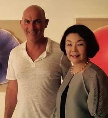 La comunità coreana riunita al vernissage di Kim Hee Kyung