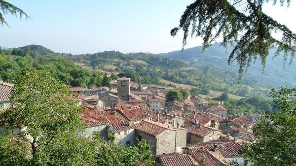 Una veduta di Montieri