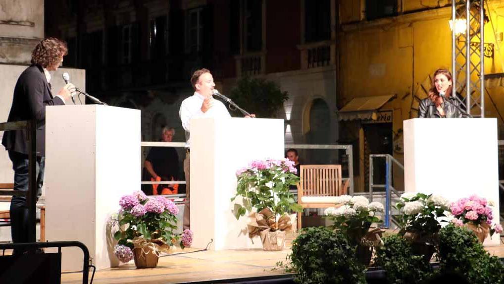 Il duello fra Cruciani e Daniela Martani