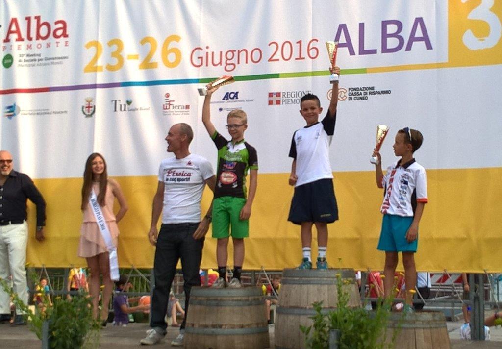 Il piccolo Ronci sul podio più alto