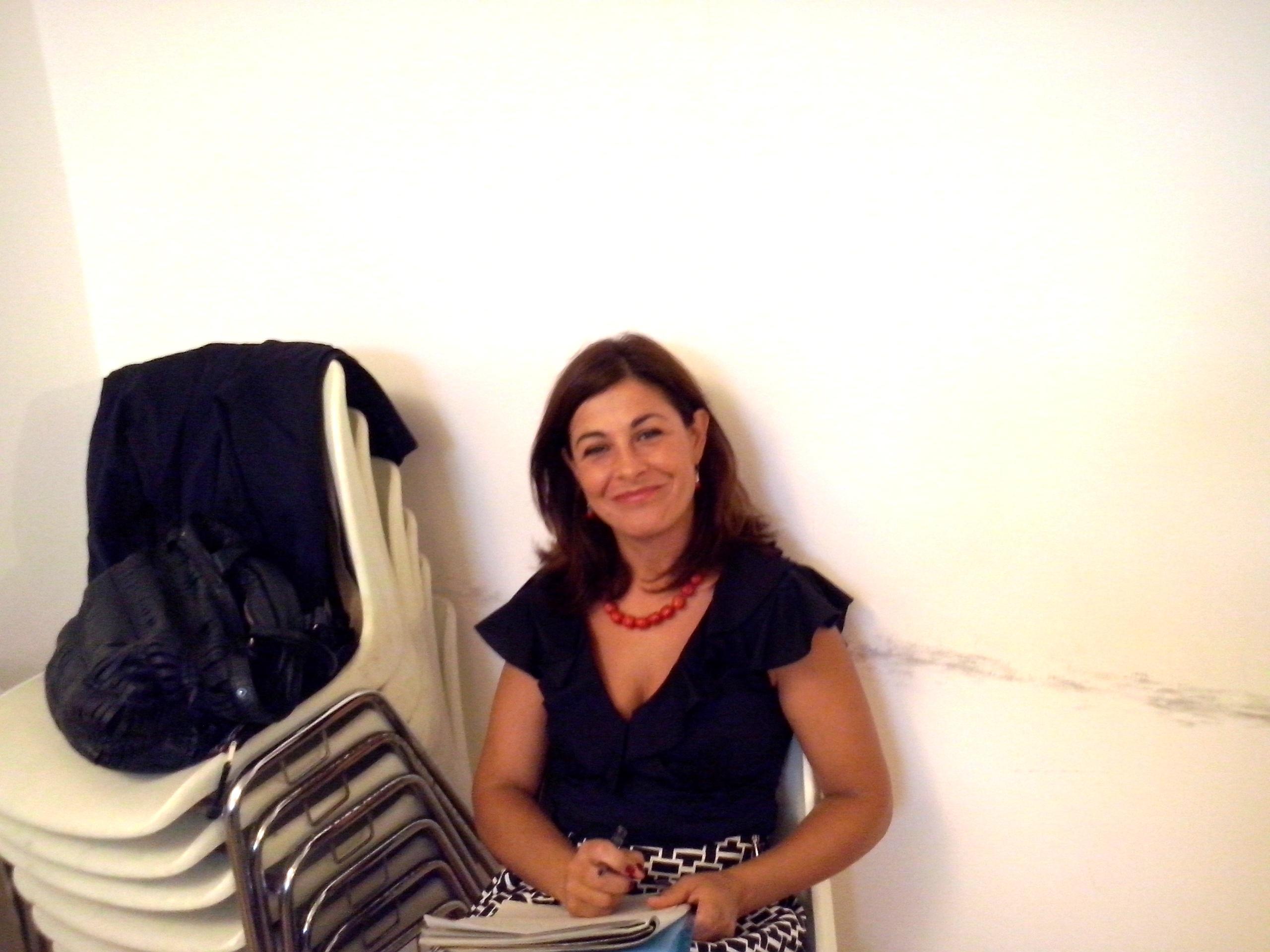 Il neo assessore Rossella Nuvoli