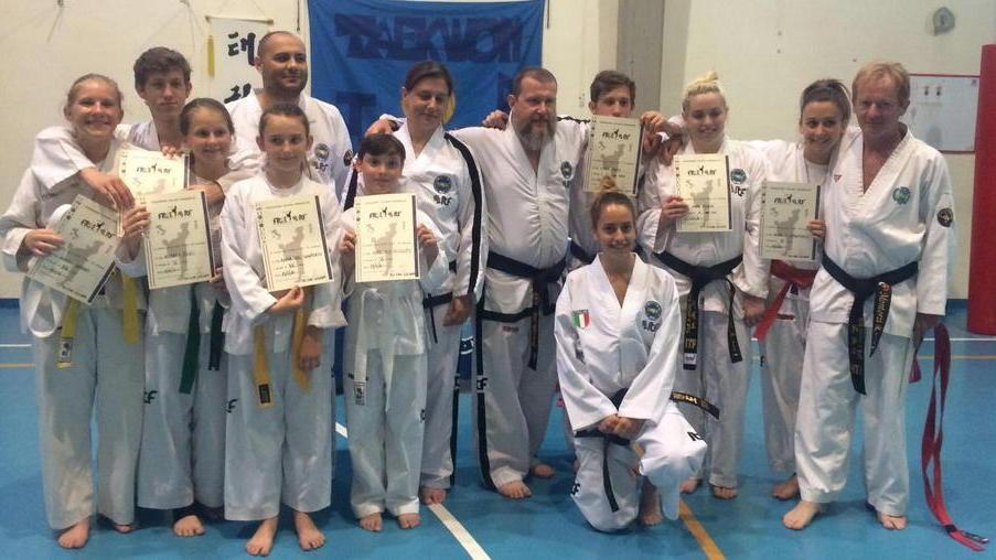 Taekwon-do: esami superati per gli allievi del centro cecinese
