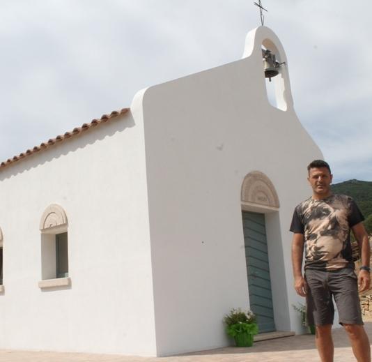 Una nuova chiesa a Valentino, in nome del fratello morto