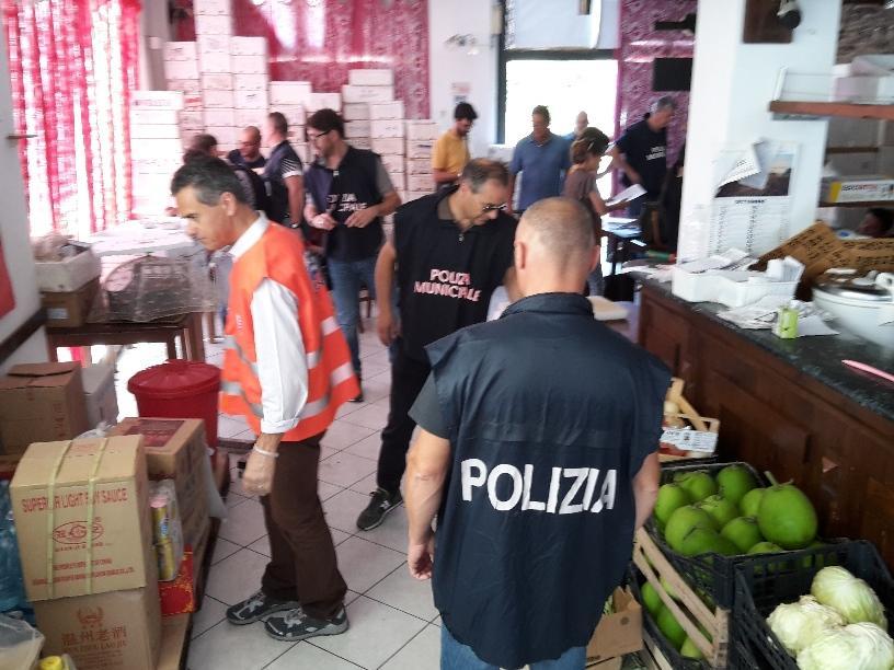 Servizio di catering abusivo e lavoratori a nero, 13mila euro di multa 