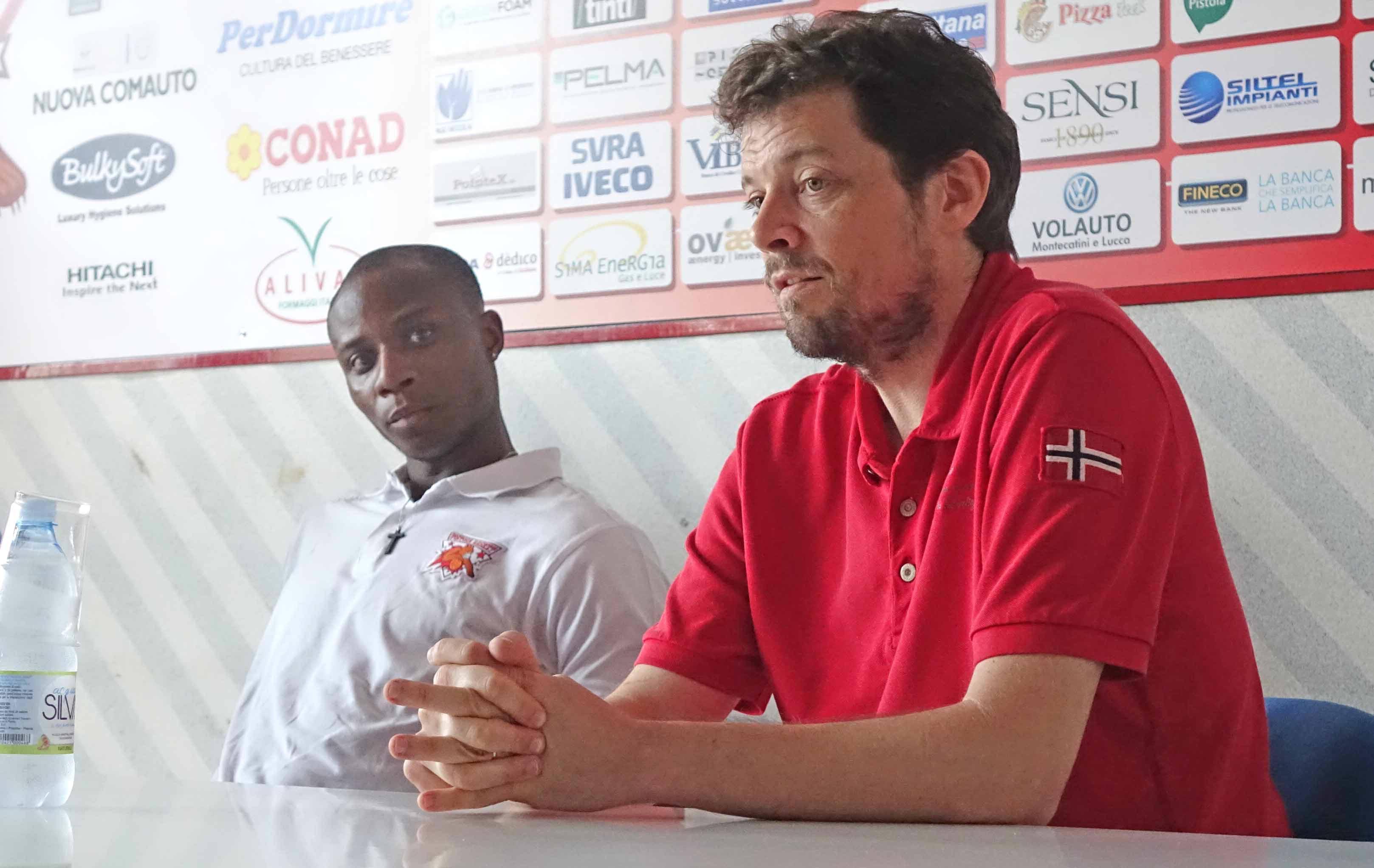 David Cournooh e Fabio Bongi (foto Gori)