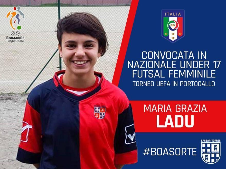 Calcio femminile Stage azzurro per Ladu e Casu 