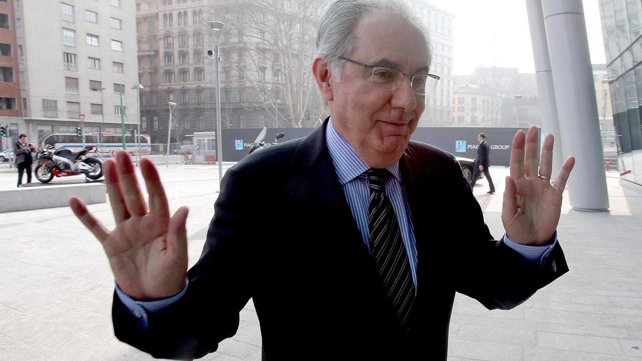Roberto Colaninno, presidente e ad del Gruppo Piaggio