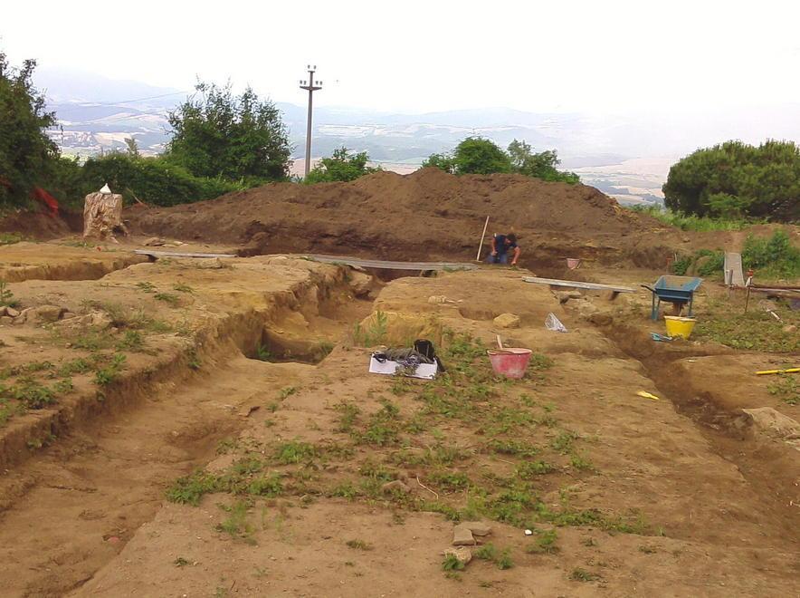 Scoperta una tomba etrusca durante gli scavi all’Ortino 