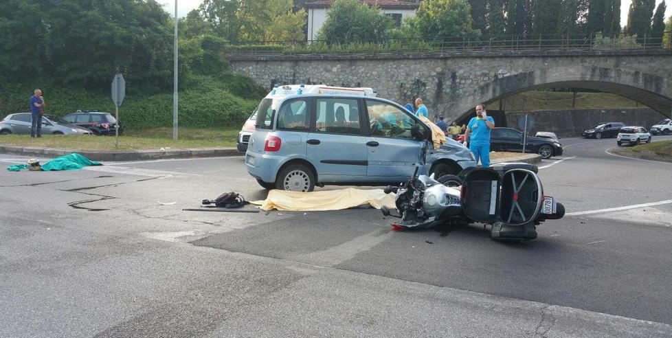 Coniugi morti nello scontro 