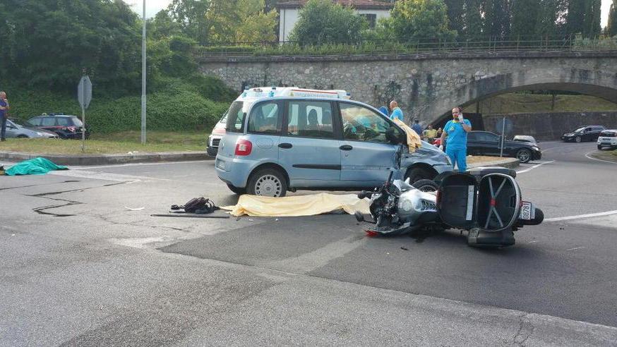 Coniugi morti nello scontro