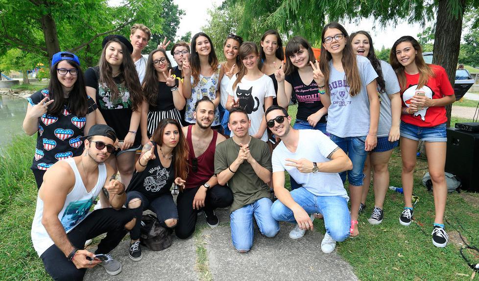 Set cinematografico al Parco Amendola di Modena