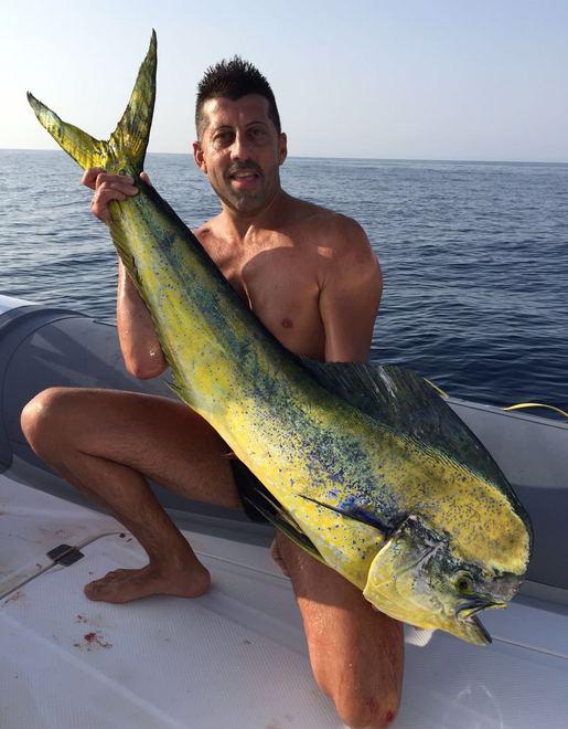 Una pesca eccezionale Presa lampuga di 15 chili