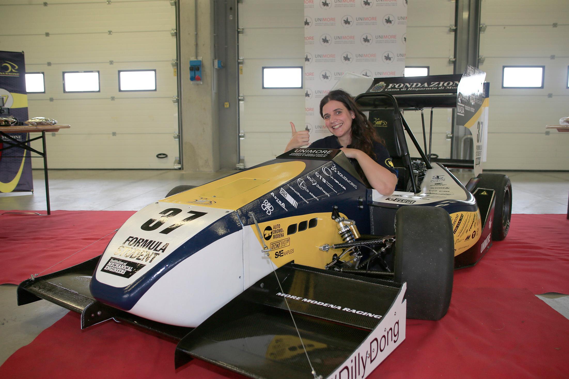 A Modena un rombo da formula student 