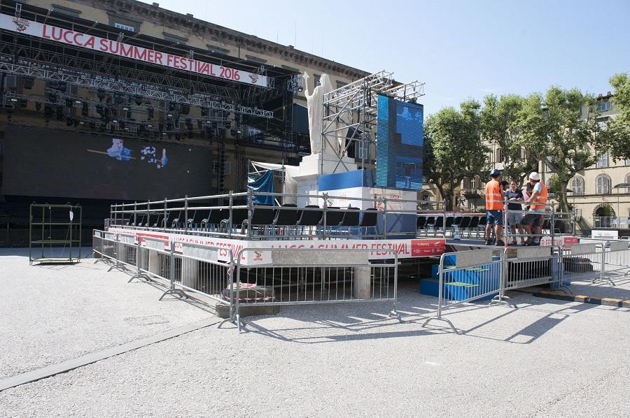 Il palco del Summer Festival