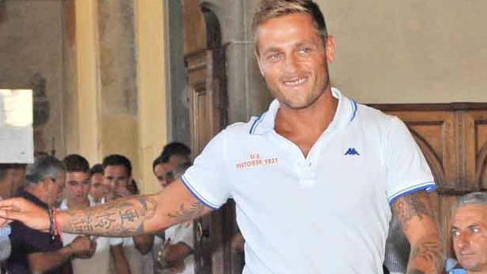 Alessandro Gambadori ai tempi della Pistoiese