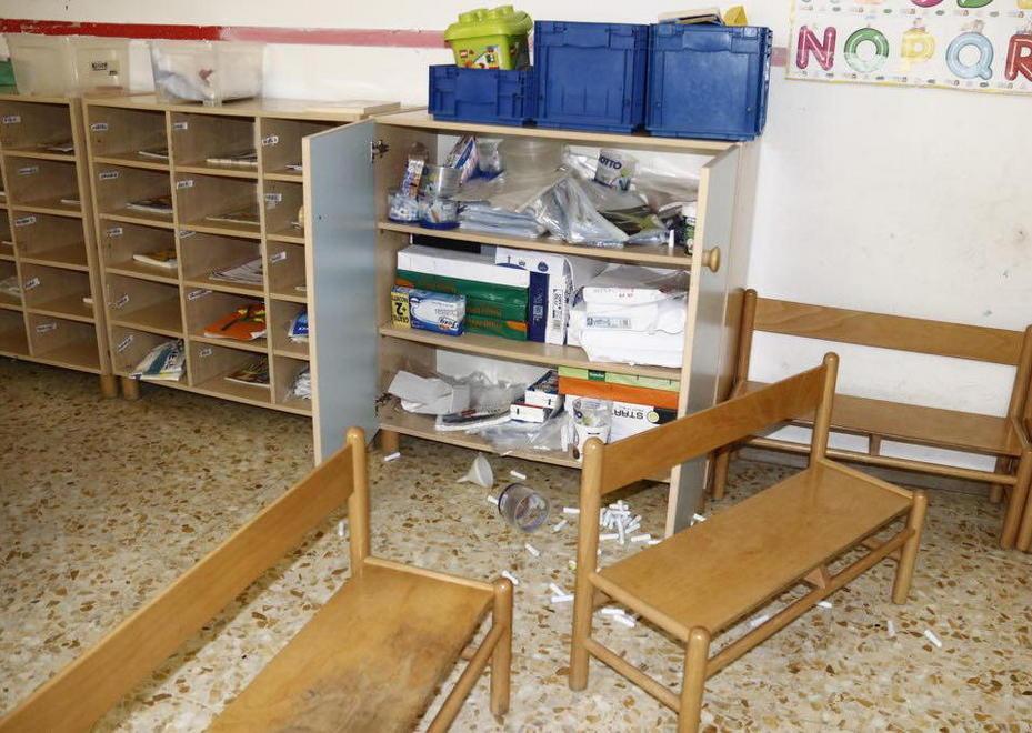 Ladri devastano la scuola di Stagno 