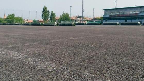 S. Michele, erba nuova allo stadio