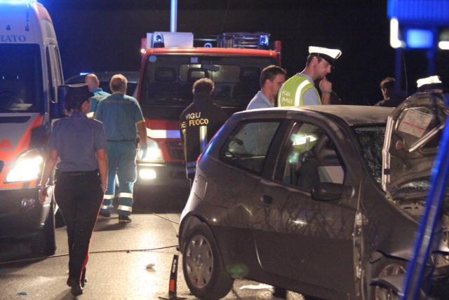 L'incidente mortale di via Melis
