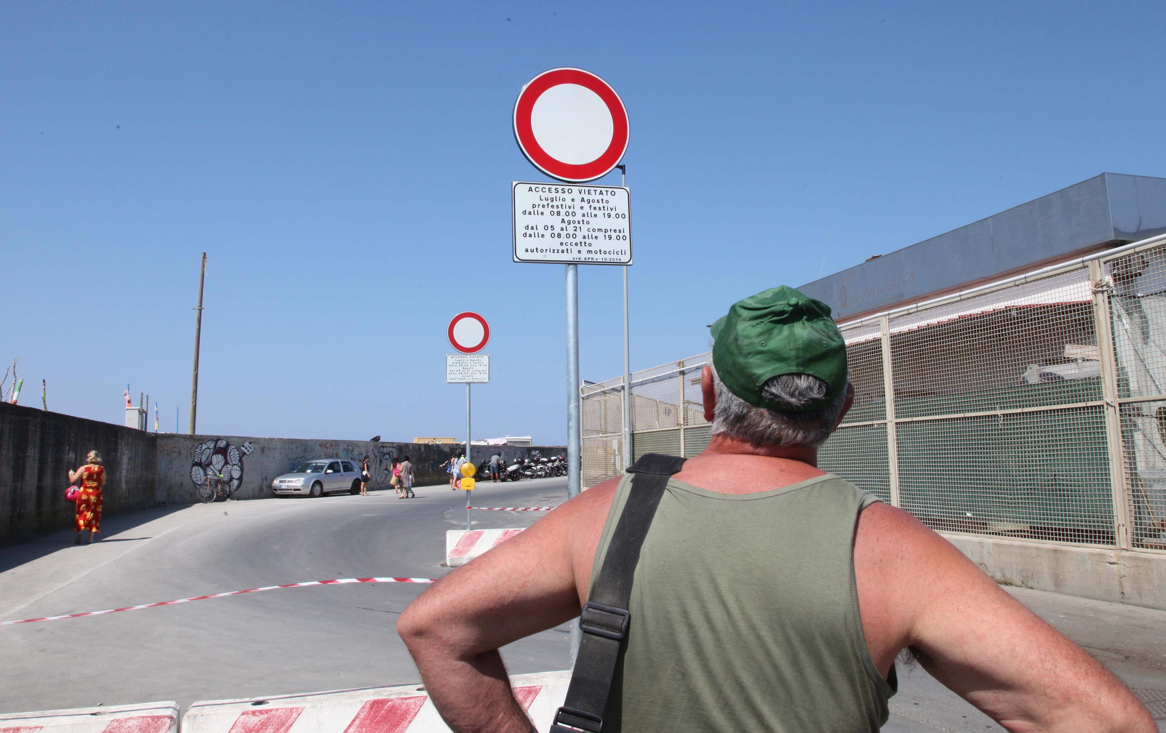 I divieti scattati al Muraglione