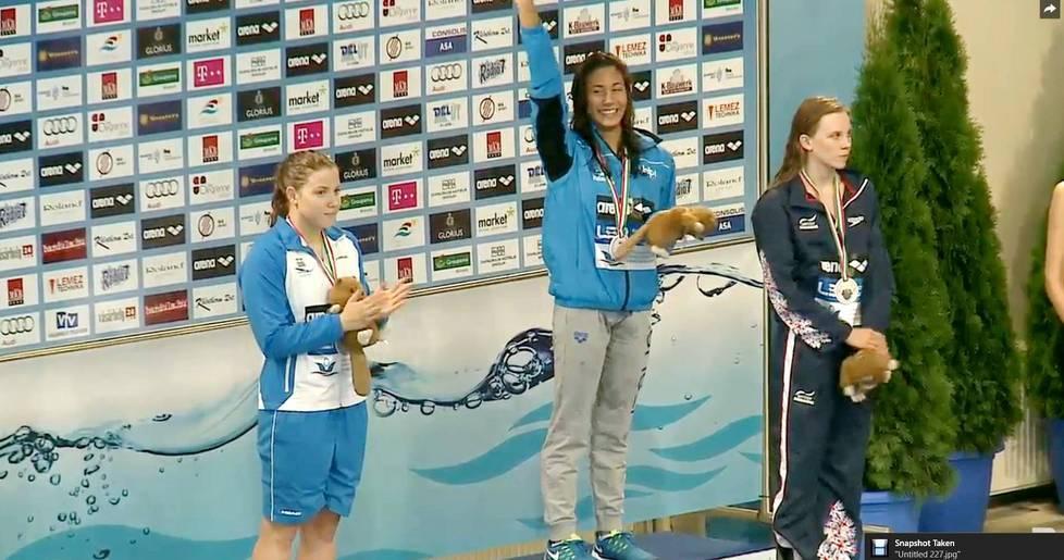 Quaglieri senza limiti: oro nei 100 dorso 