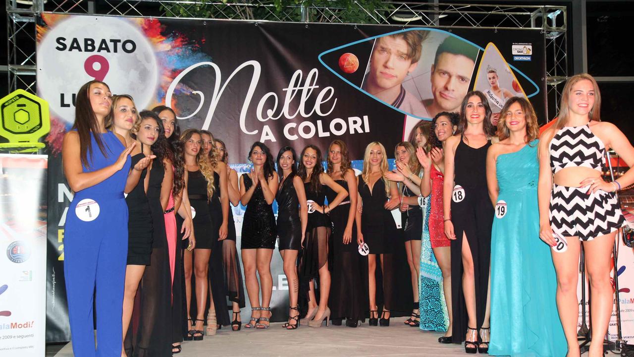 Le 20 aspiranti miss
