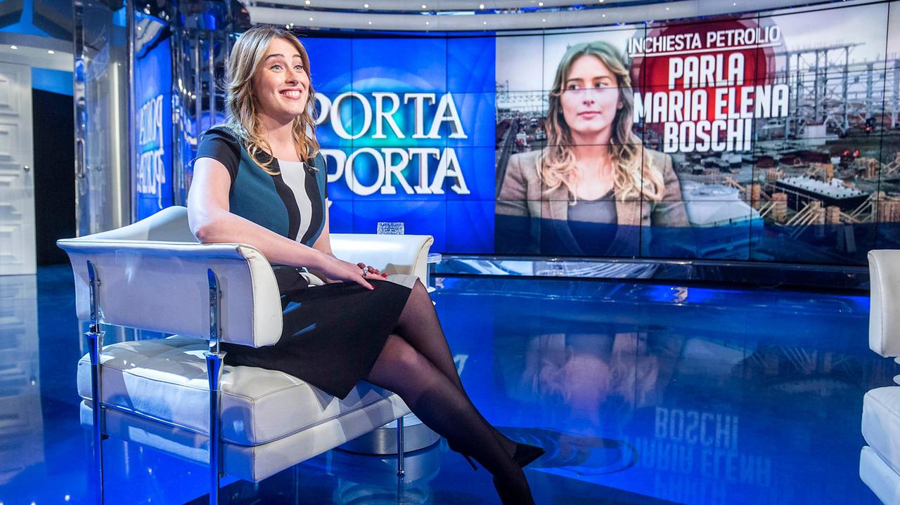 La ministra Maria Elena Boschi