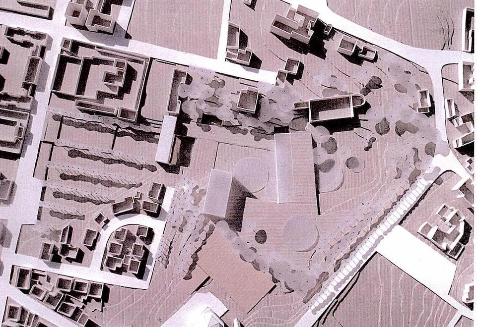 Il rendering del precedente progetto di Acvasport