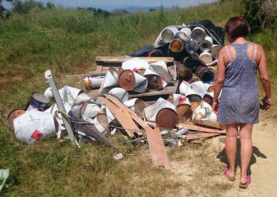 Una bomba ecologica tra Fucecchio e Cerreto Guidi