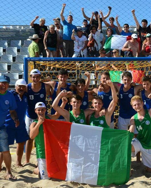 Beach Handball, bronzo per la Nazionale Under 16