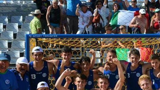Beach Handball, bronzo per la Nazionale Under 16