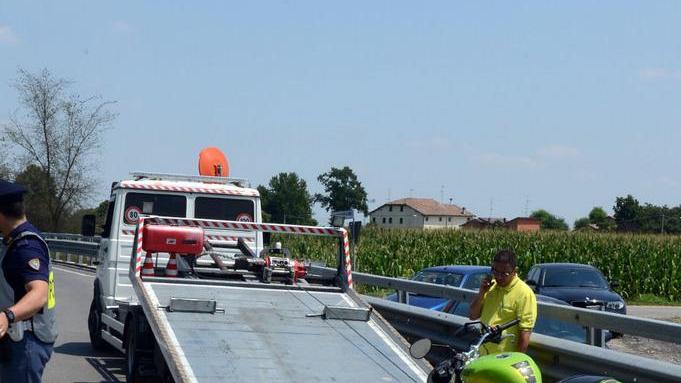 San Prospero: auto contro moto ferito il centauro