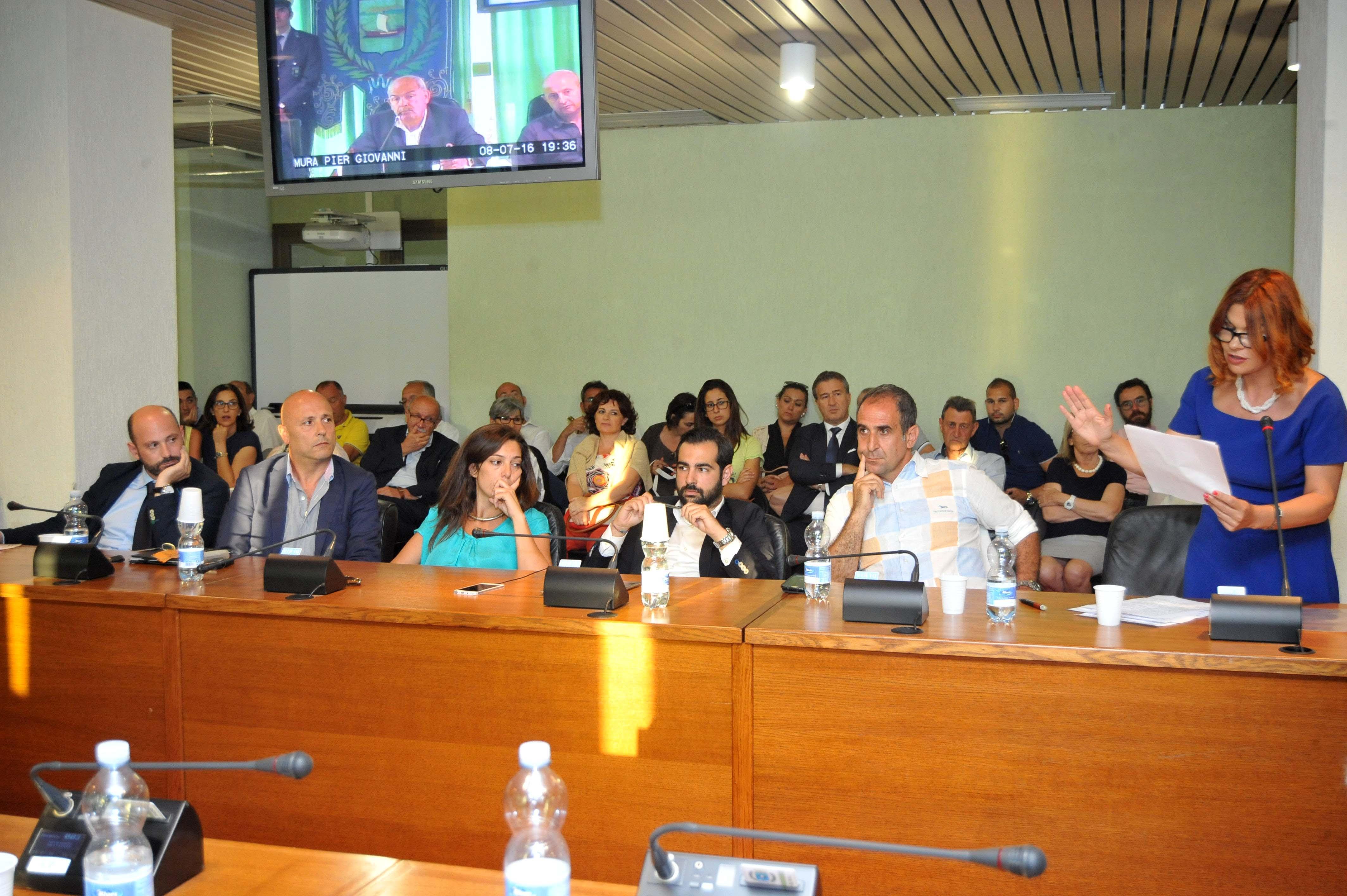 L'intervento di Patrizia Desole (Pd) nel primo consiglio comunale
