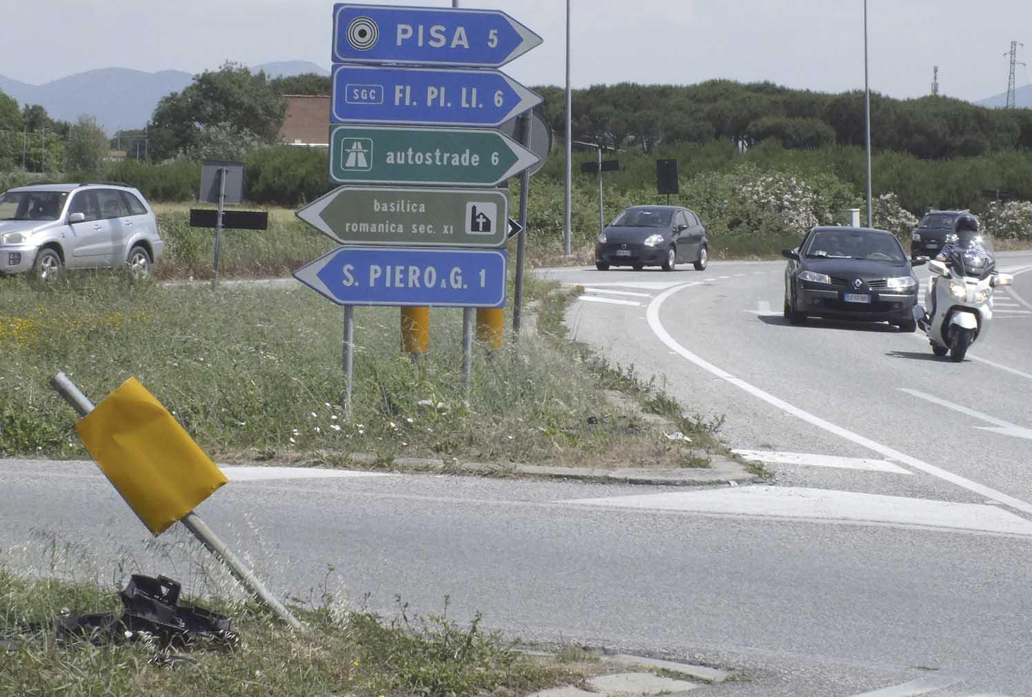 L'incrocio di San Piero a Grado