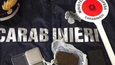 Arrestato in via Montalese con 95 grammi di hashish