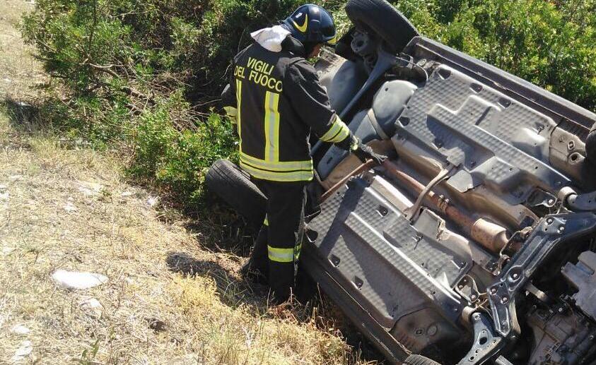 Orotelli, incidente sulla 129: anziano ferito