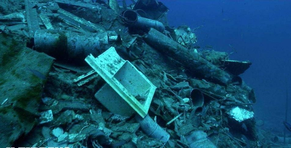 I fondali davanti a Punta Gabbianara