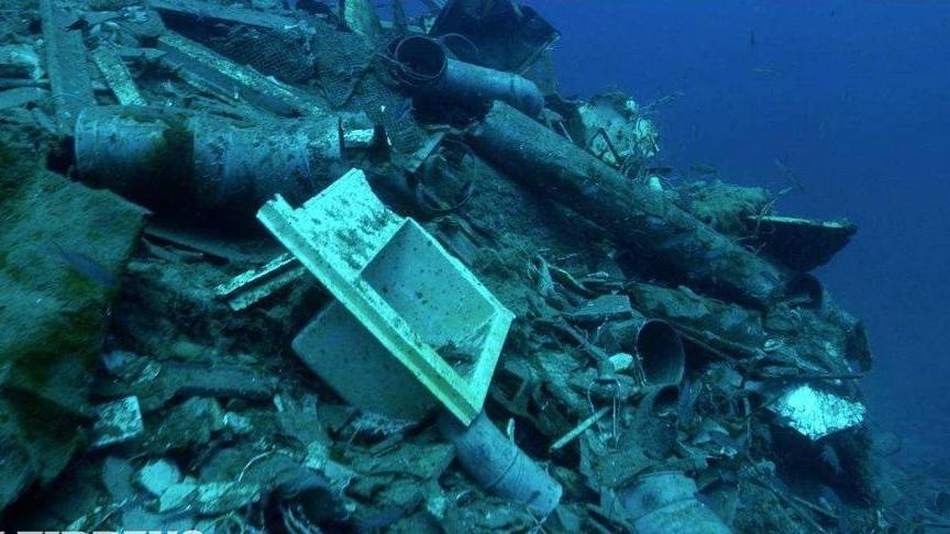 I fondali davanti a Punta Gabbianara