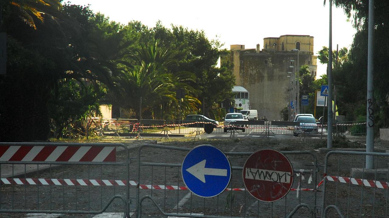 Chiuso al traffico l'accesso a Torregrande