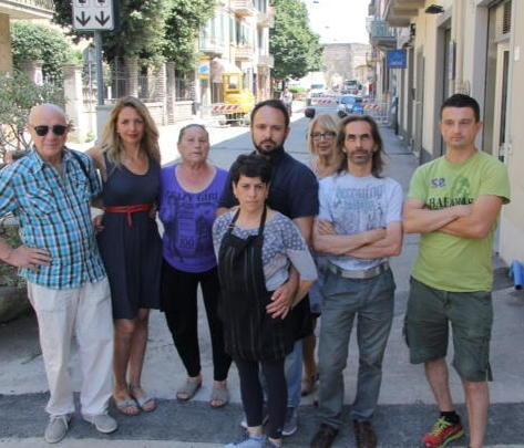 Cantiere di via Roma, protestano i commercianti 