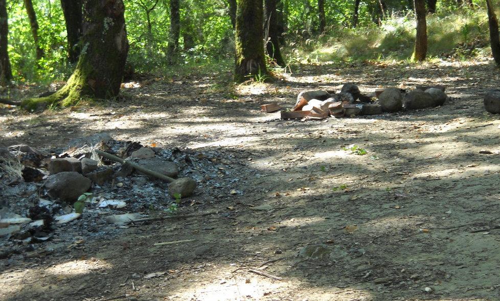 Falò nel parco archeologico