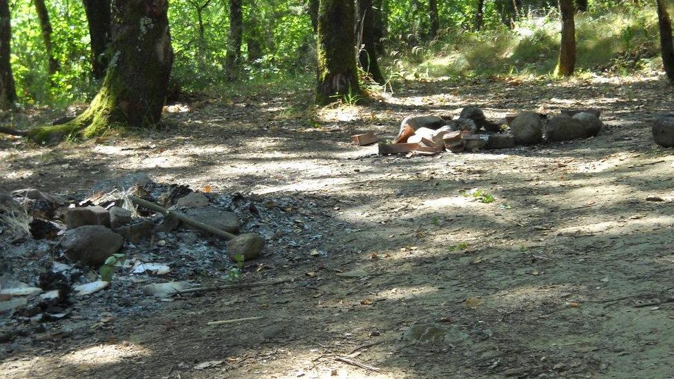 Falò nel parco archeologico