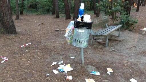 Colonia Ugo Pisa, una discarica all’aperto